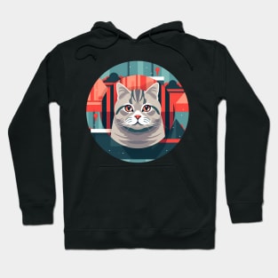 American Shorthair Cat Xmas Ornament Hoodie